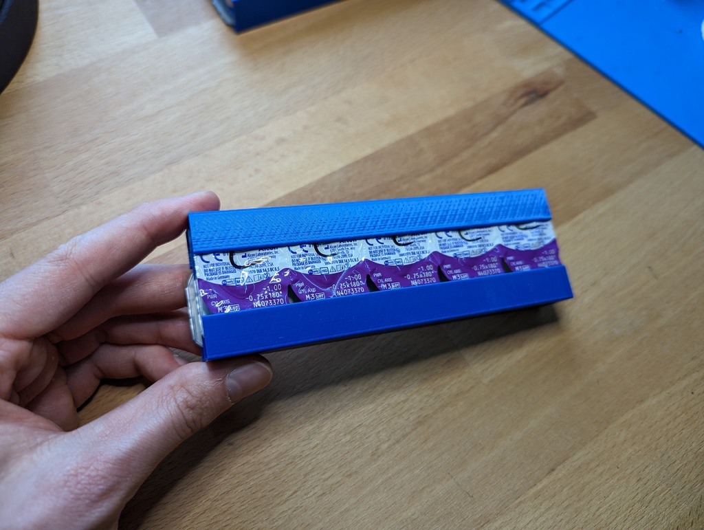 Conact Lens holder by Pascal Download free STL model