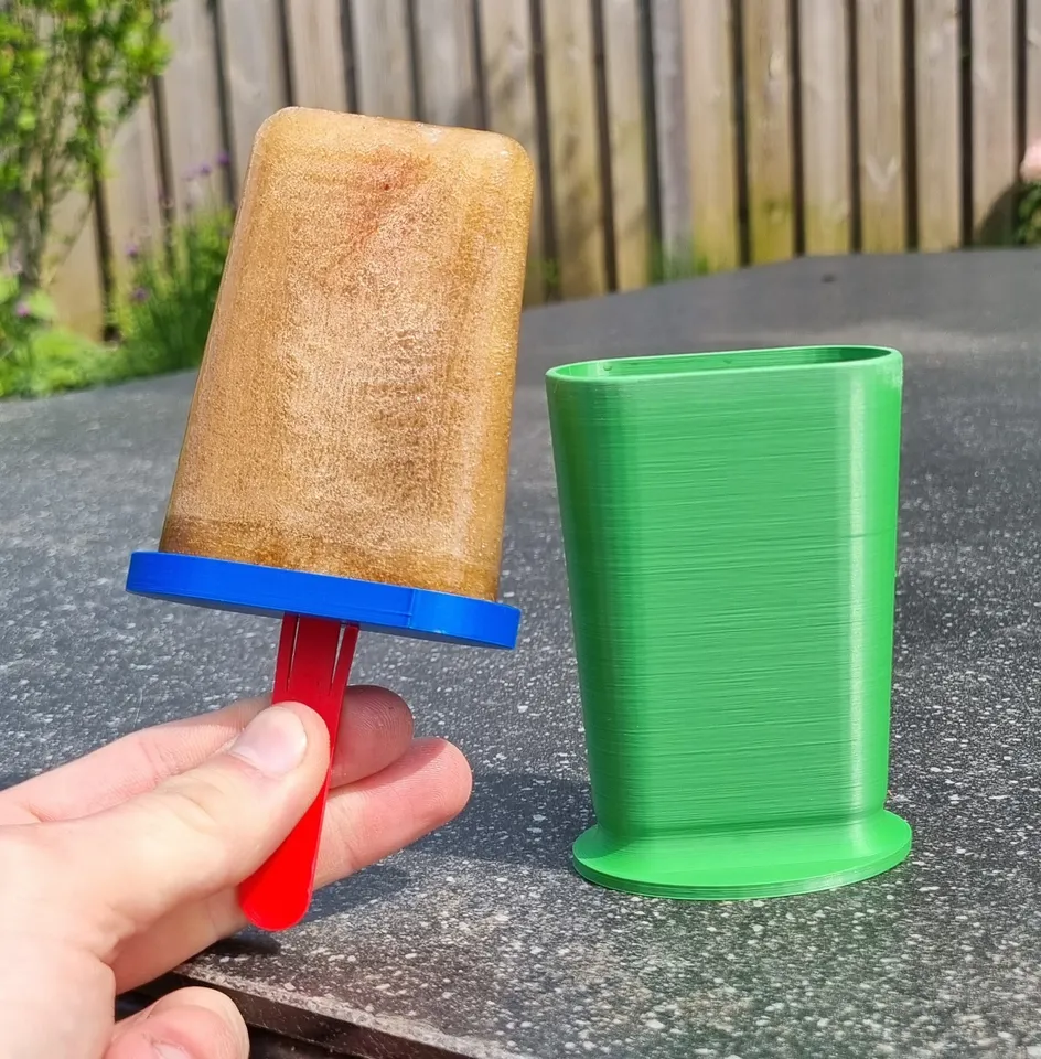 Icecream Popsicle Maker for Summer by THop3D Download free STL