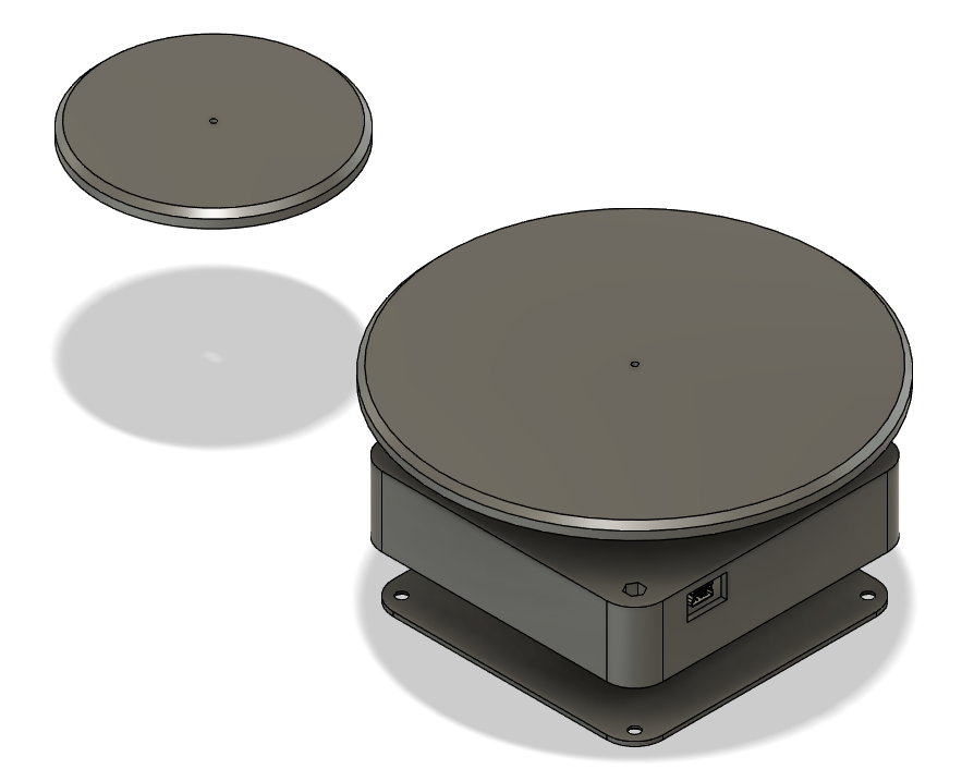 Spinner Platform Display Rpm Spinning platform for photography - Mini turntable by Tom Idea C ...