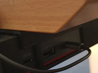 HAVYO Docking Station Side-Mount Bracket - Desk Mount For Dell/Thinkpad USB-C Docks