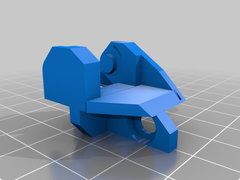 improved linear chain to Extruder on Anet A8 behind z-rods