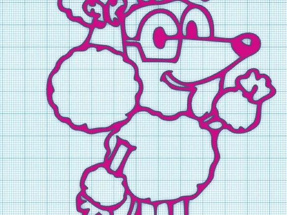 COCO - BLUEY - WALL ART