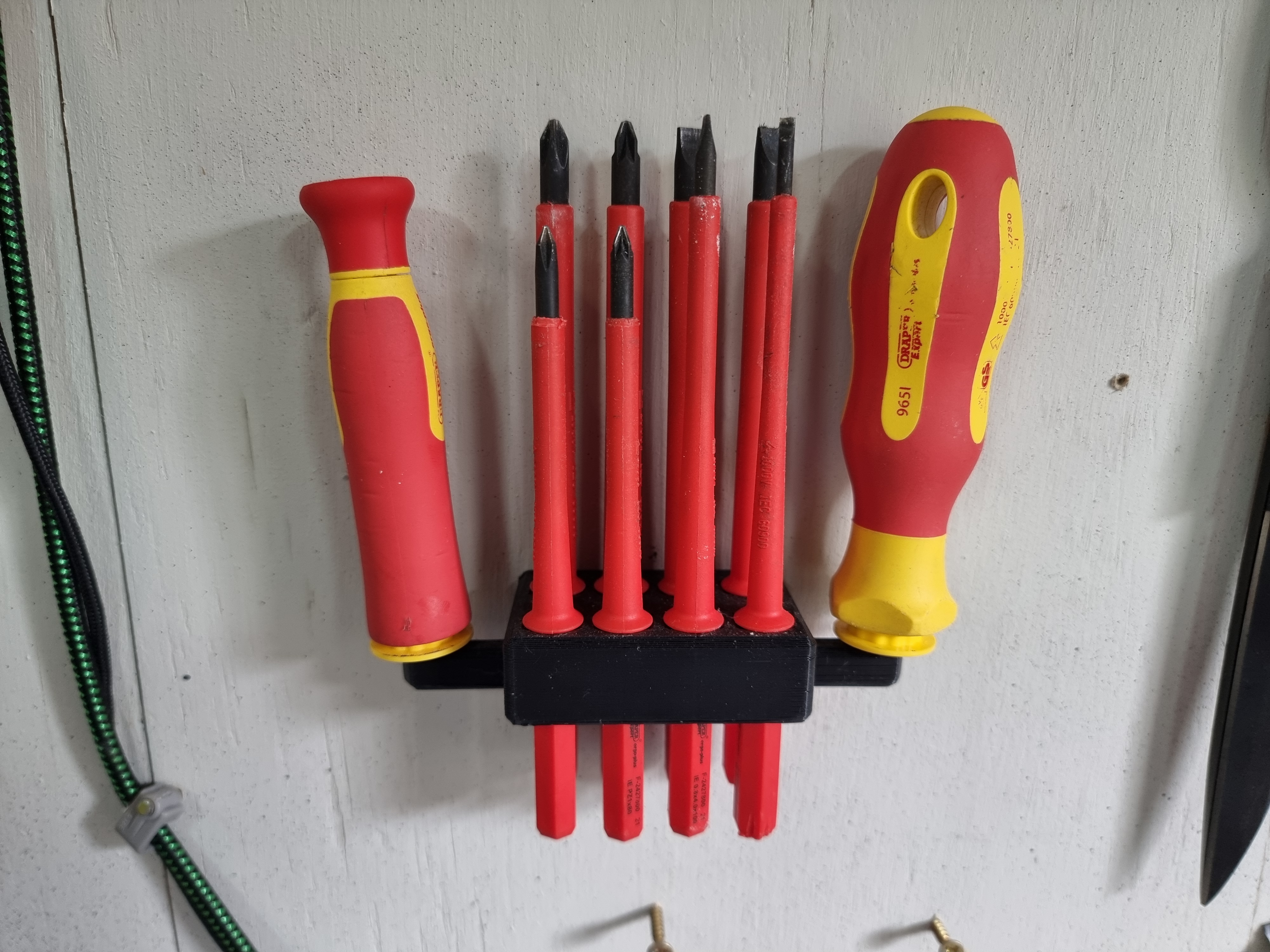 Wall mount Screwdriver holder