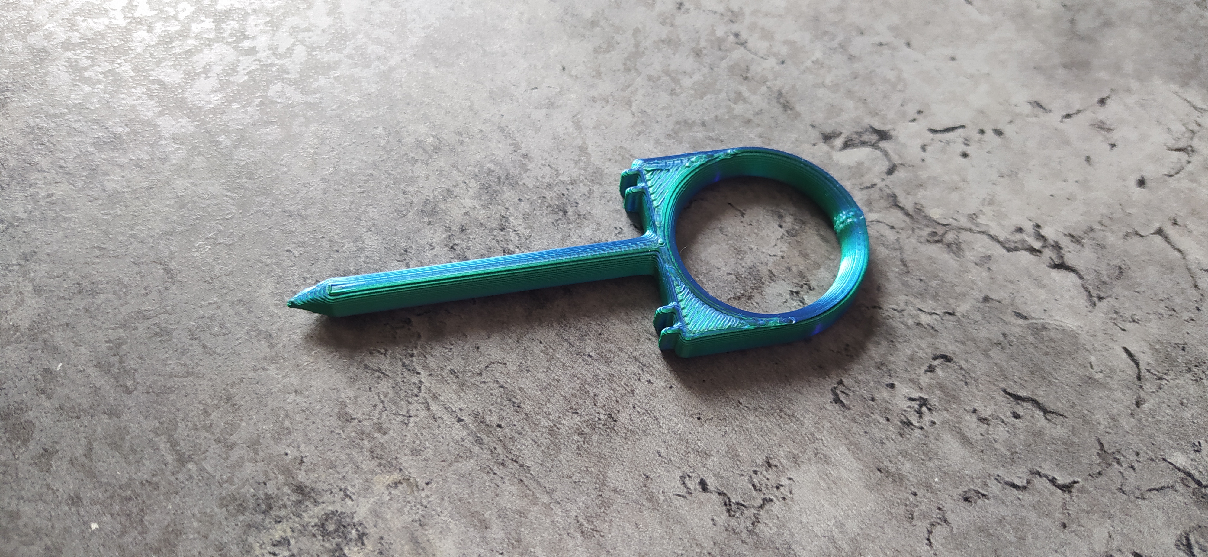 archery target nail