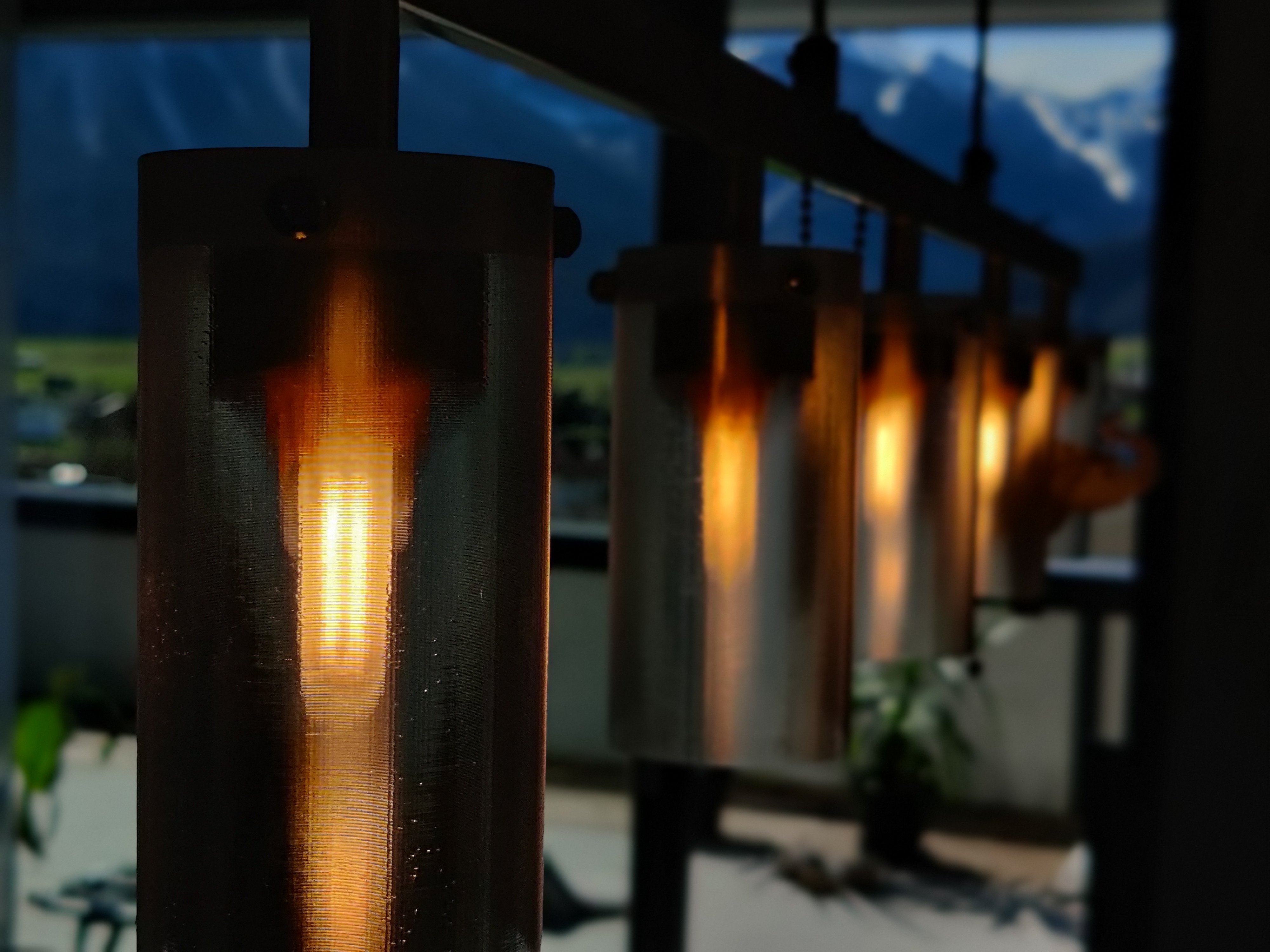 Halogen G9 Lamp Shade - Vase Mode