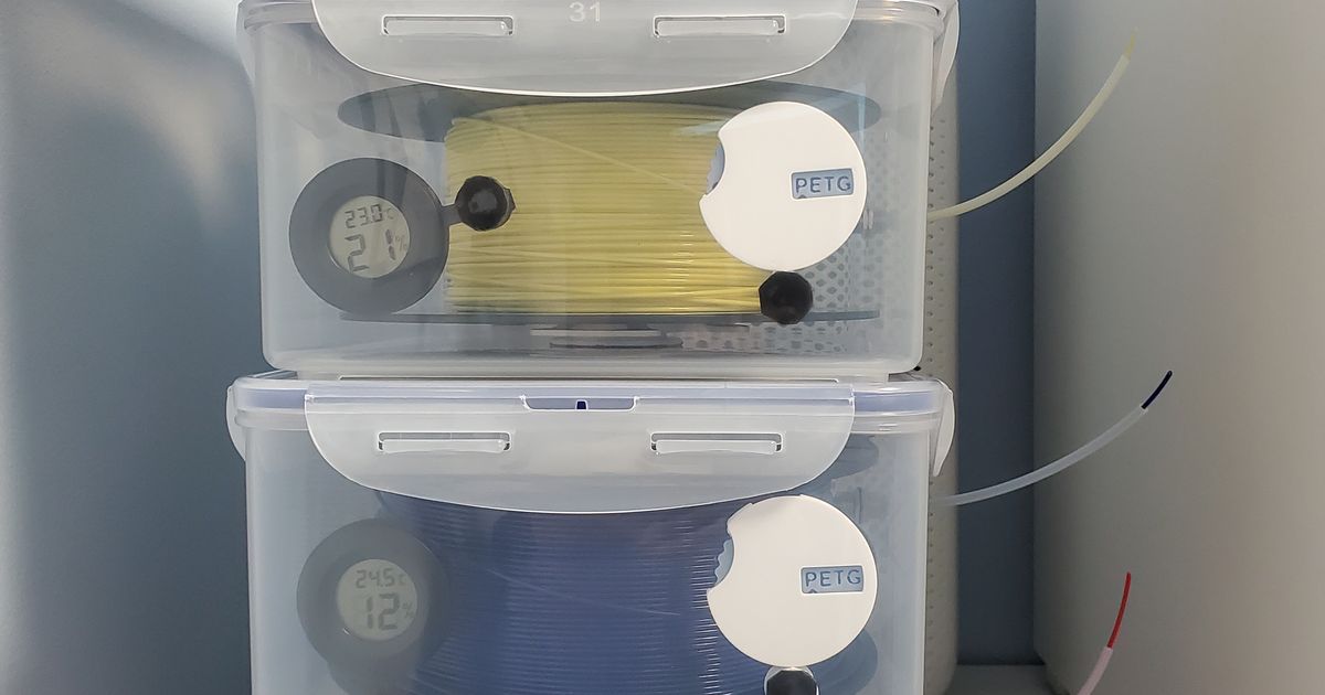 Stackable Dry Boxes by SJB4127 Download free STL model