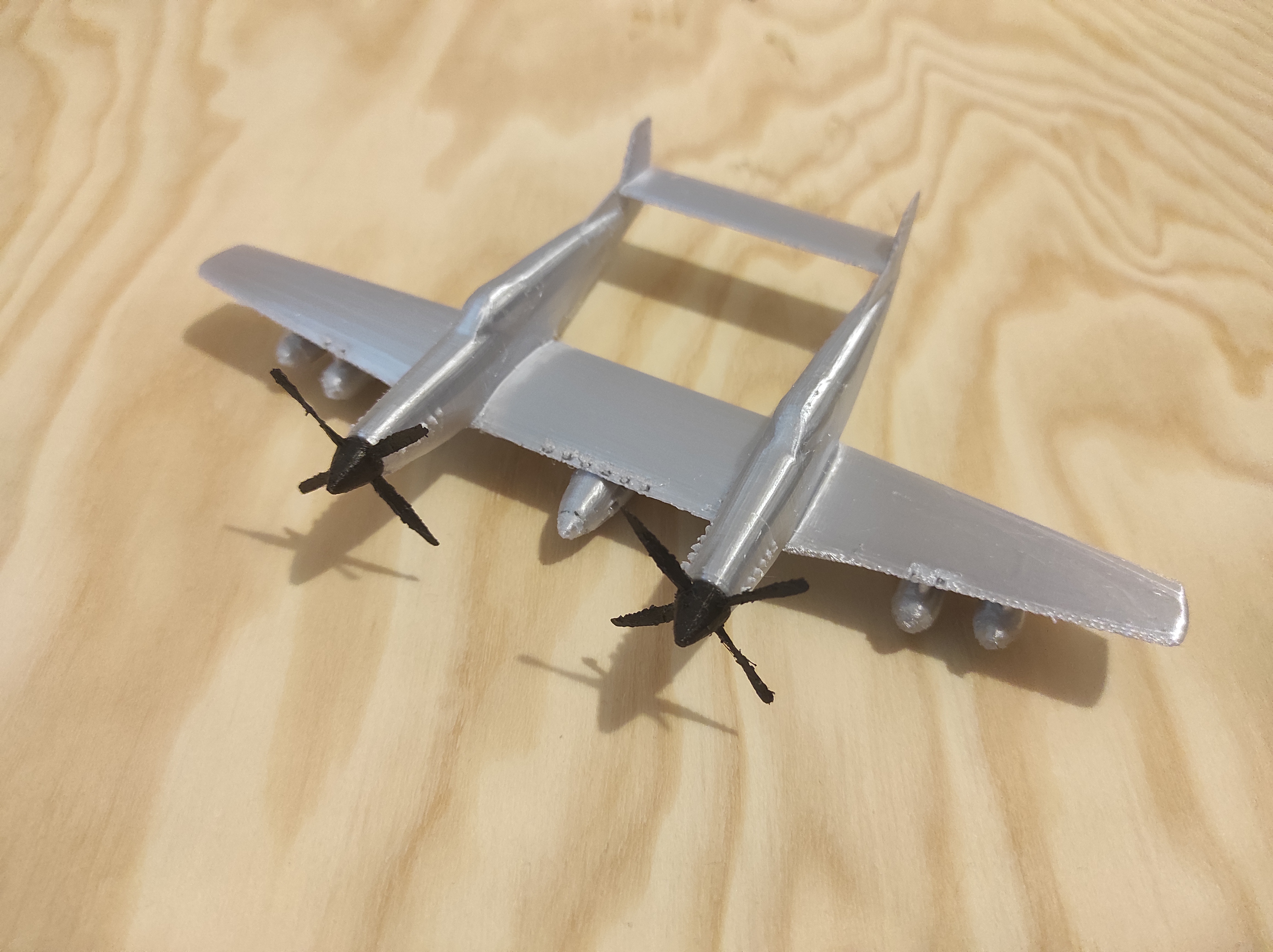 North American F-82 Twin Mustang (1:100 scale)