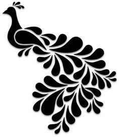 peacock wall art