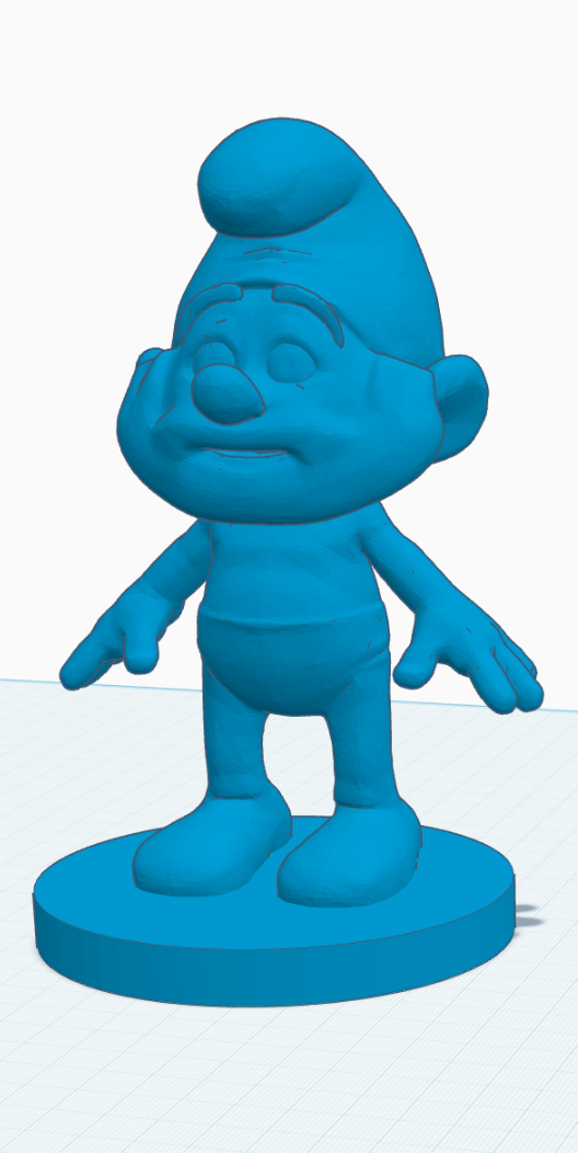 Papa Smurf figure