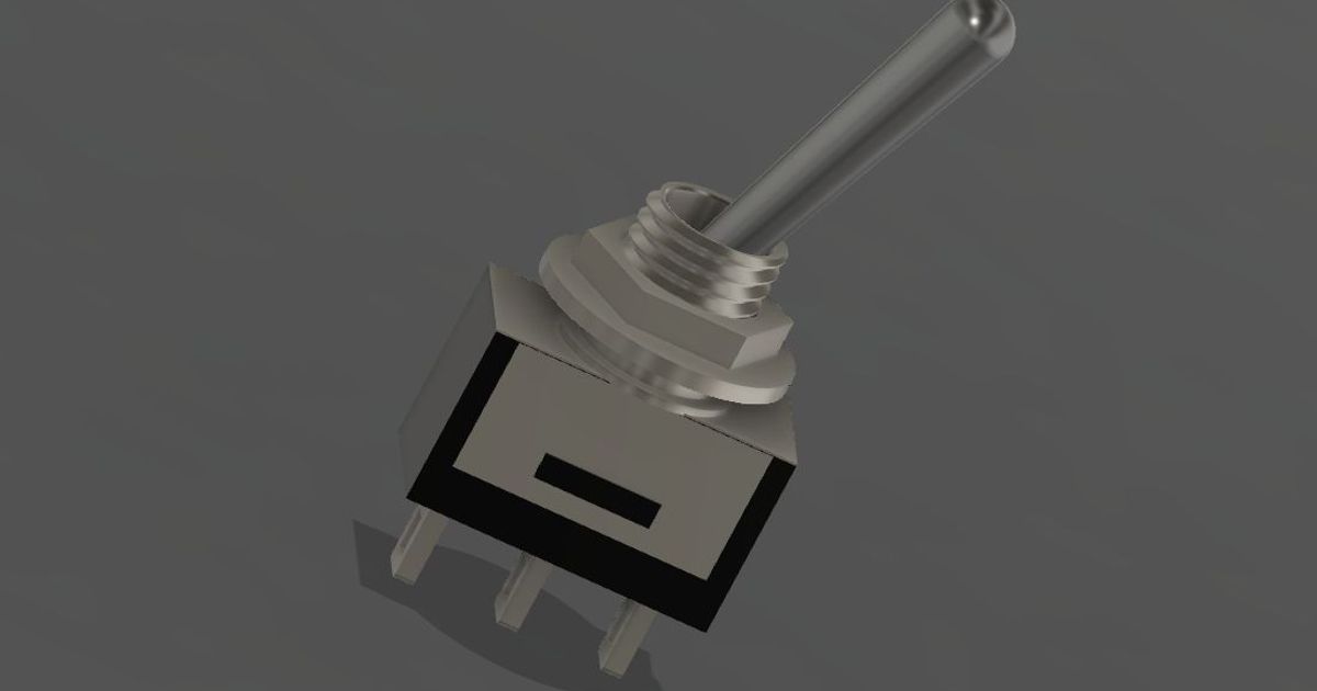 Toggle Switch by Wiseone | Download free STL model | Printables.com