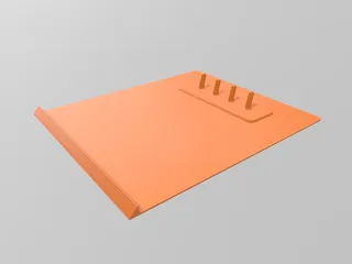 Keyhanger with backboard