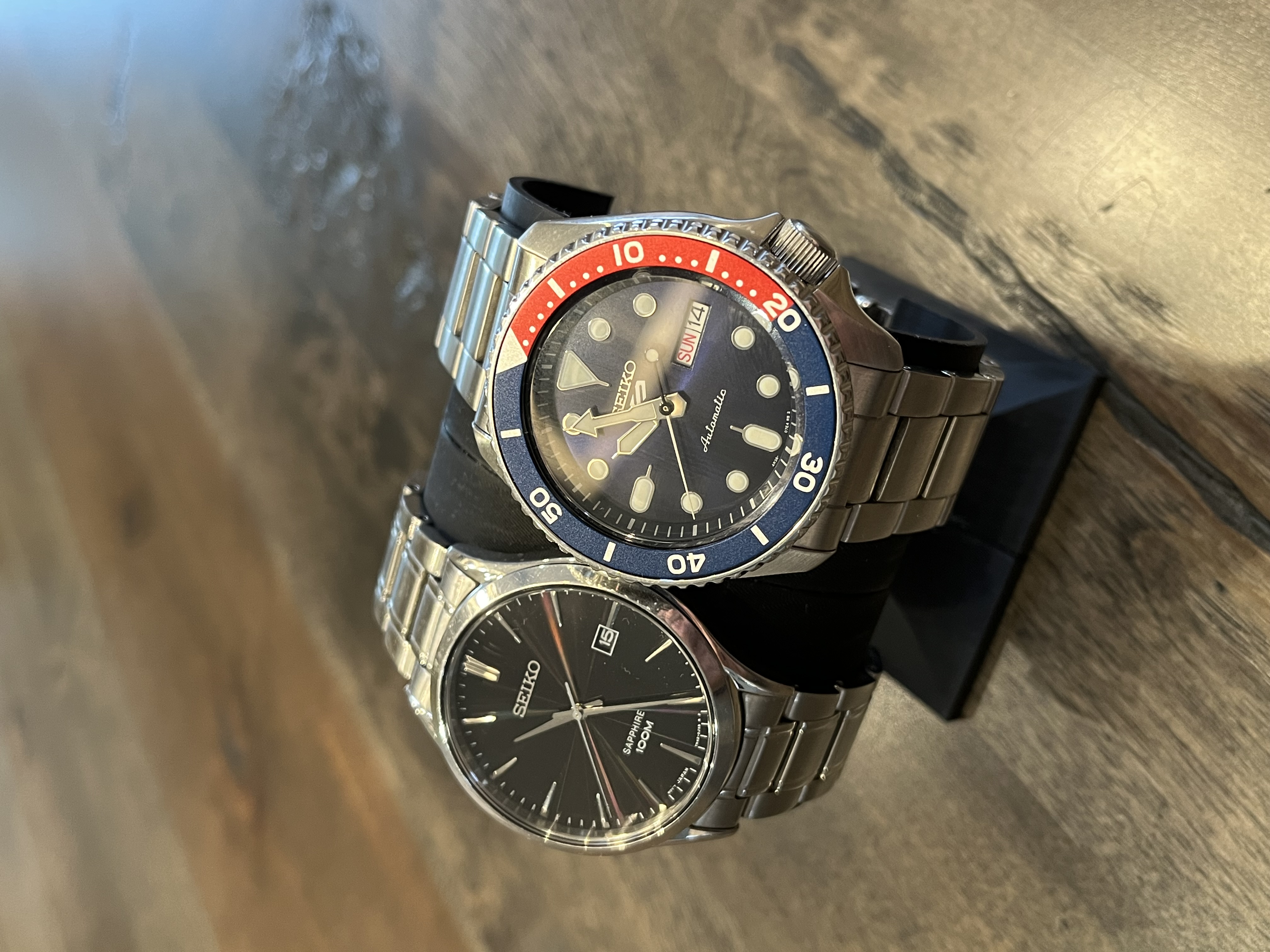 Minimalist Dual Watch Stand