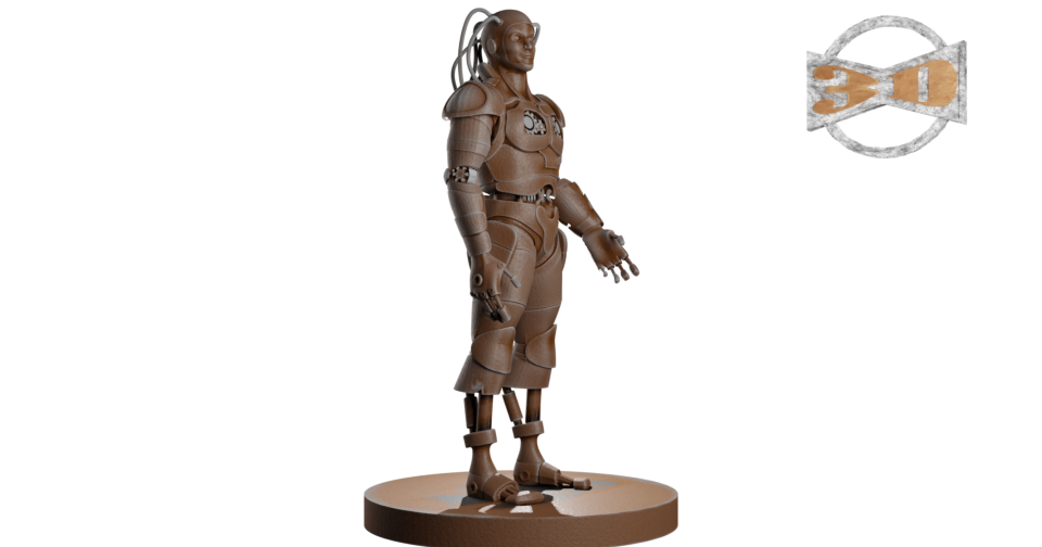 Cyborg by EdwinD | Download free STL model | Printables.com
