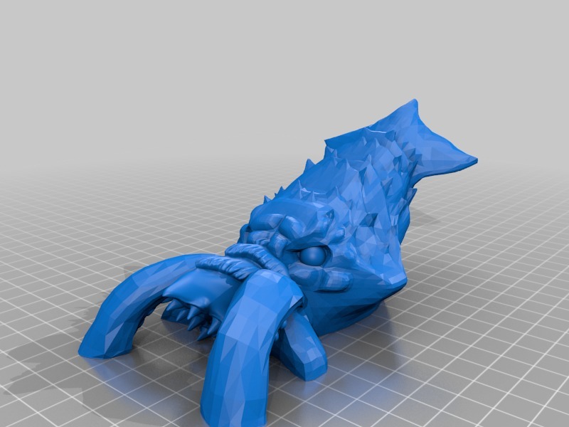 Kraken With Beak By EdwinD | Download Free STL Model | Printables.com