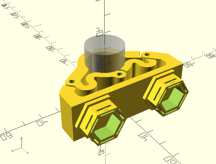 HSW Customisable Latching Broom Holder