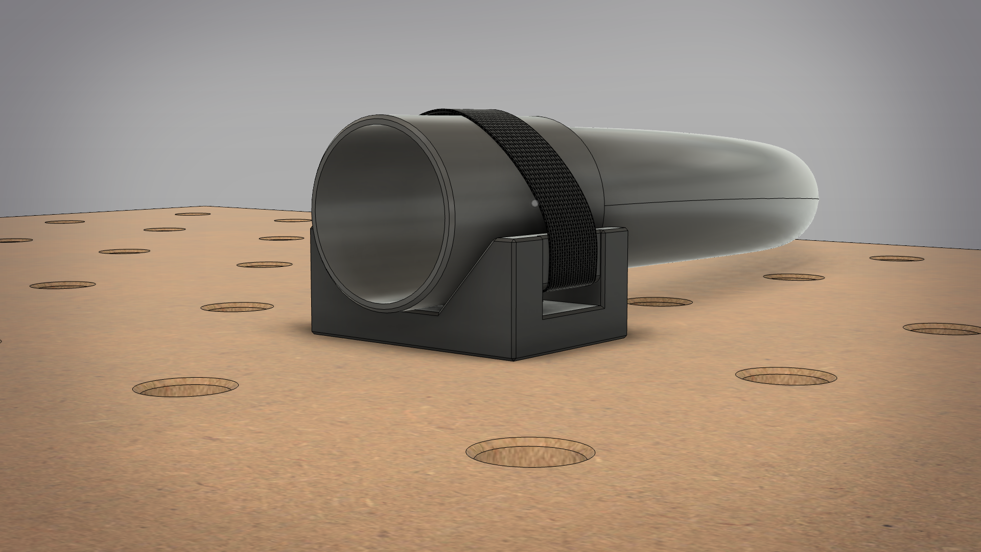 MFT Vacuum Hose Holder by cewo Download free STL model