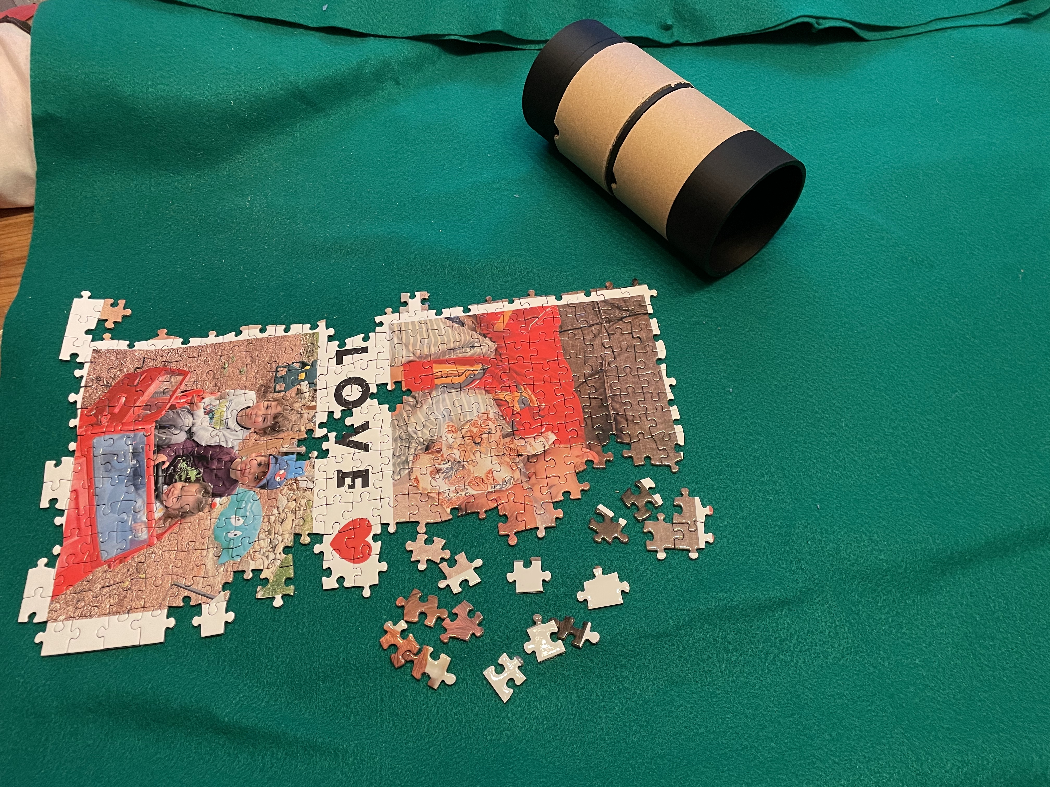 Puzzle Tube Jigsaw Puzzle Roll, Puzzle Storage Puzzle Saver