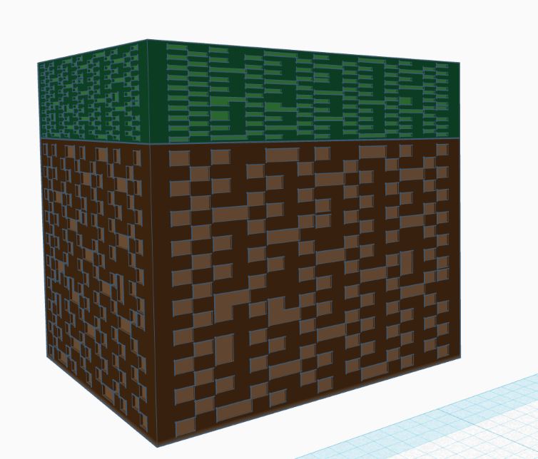 Minecraft Style Stacking Blocks by Contrive3D Download free STL model