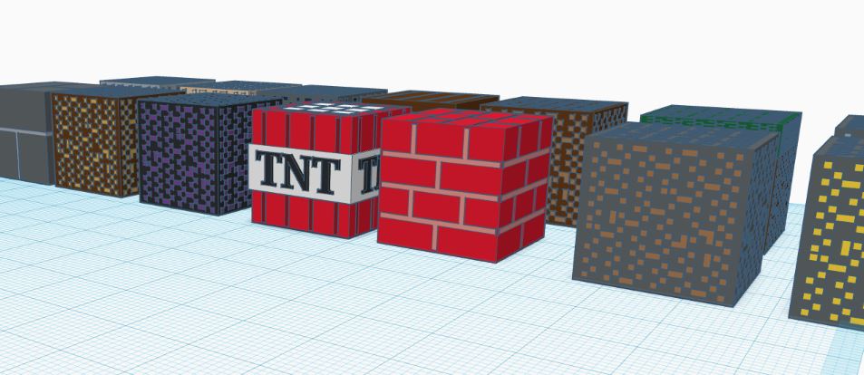 Minecraft Style Stacking Blocks