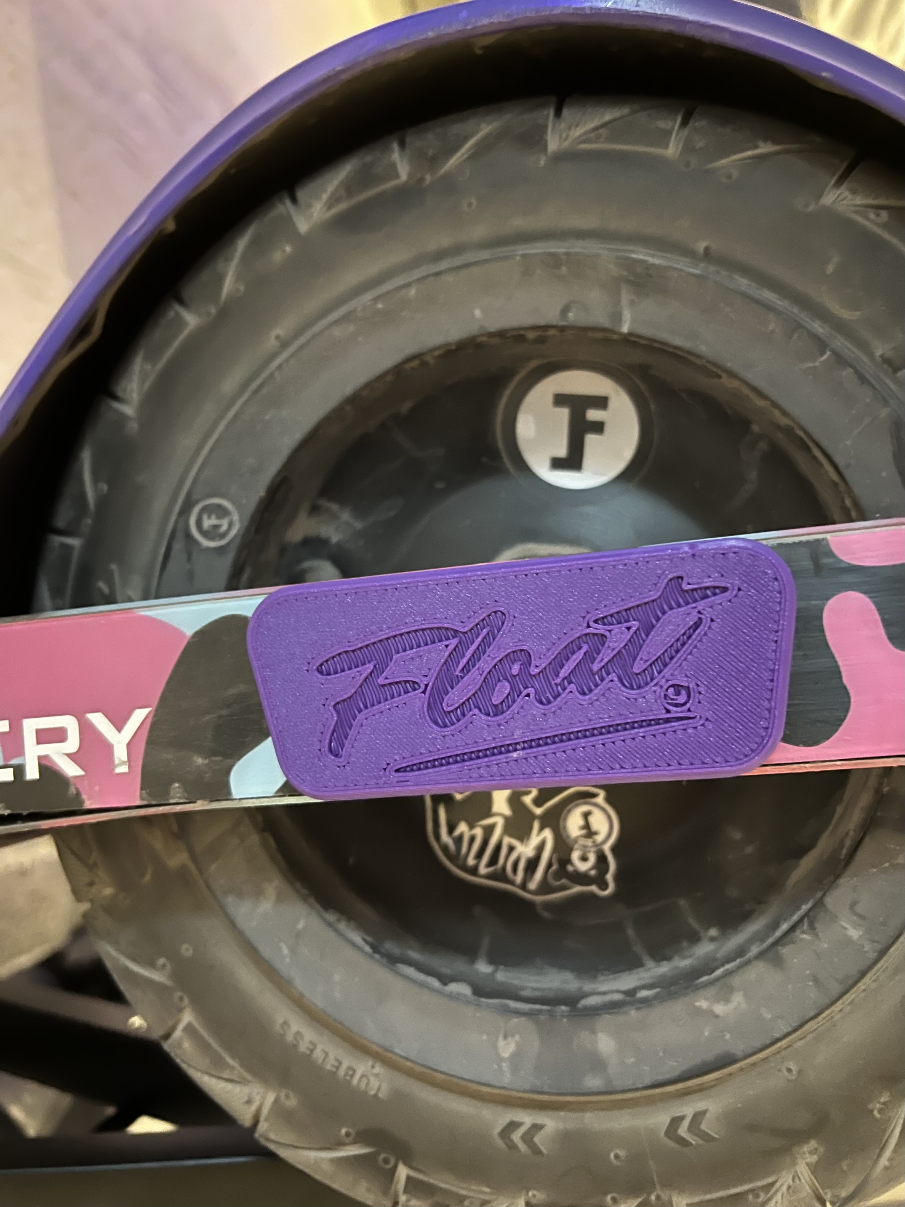 Onewheel XR Railguard/Hub Bolt cover Float Floatlife by BigBear Download free STL model