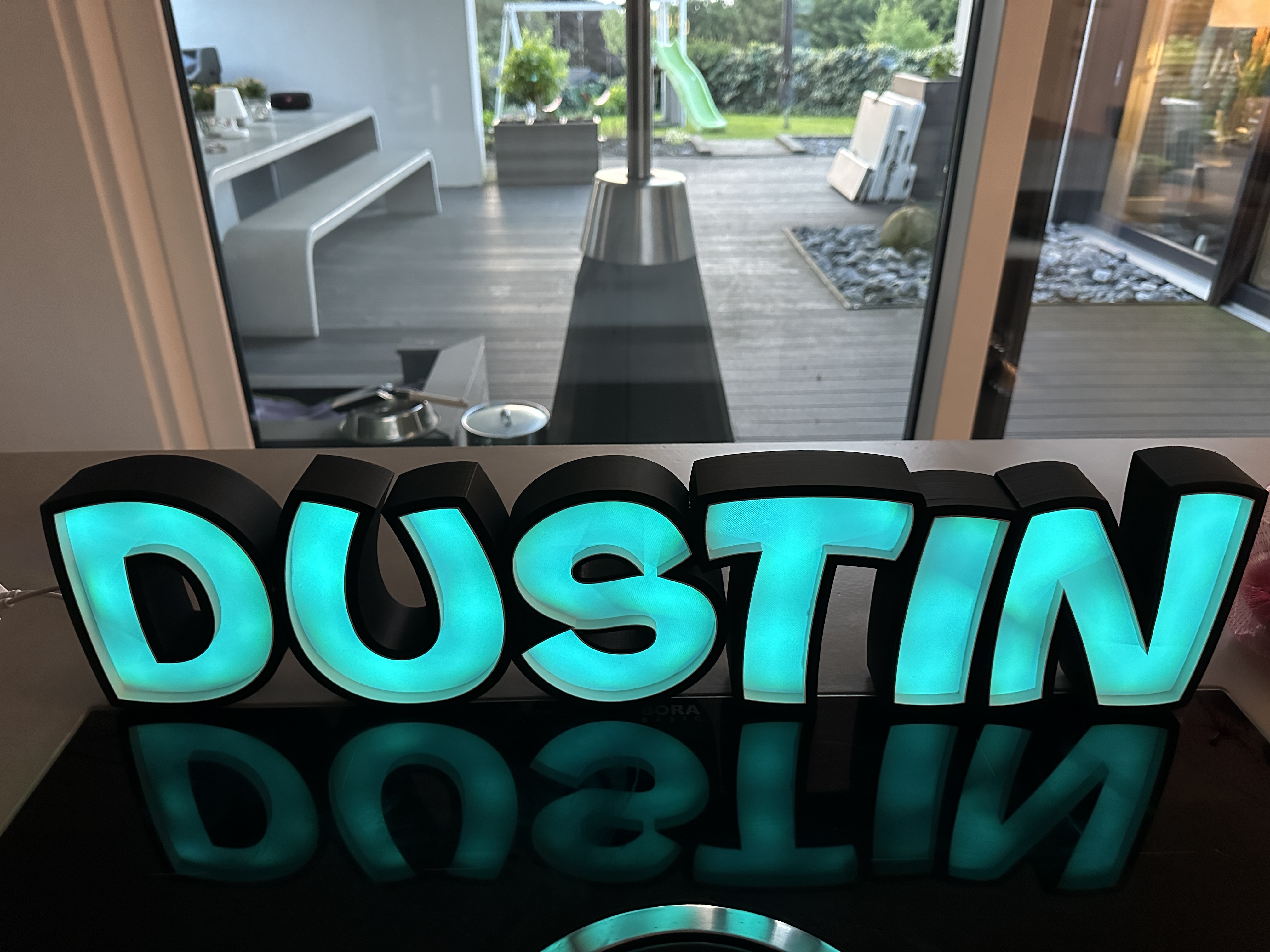 DUSTIN LED- Namenslampe (Name lamp)