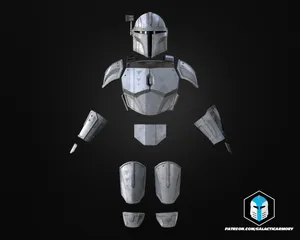 Mando Honor Helmet and Armor - 3D Print Files