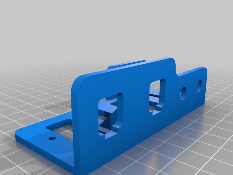 Cable plug holders, Lab power supply by JEpiston Download free STL model