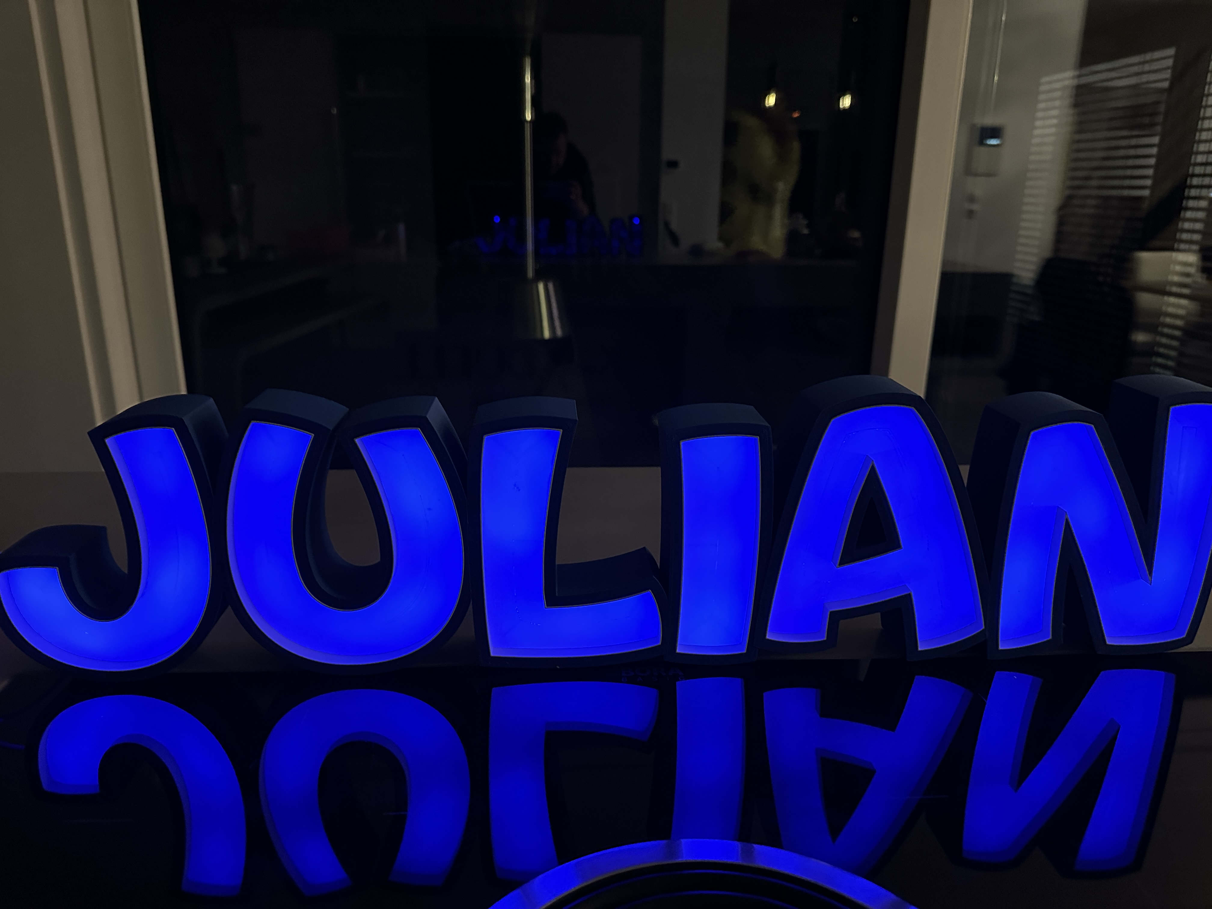 JULIAN LED- Namenslampe (Name lamp)