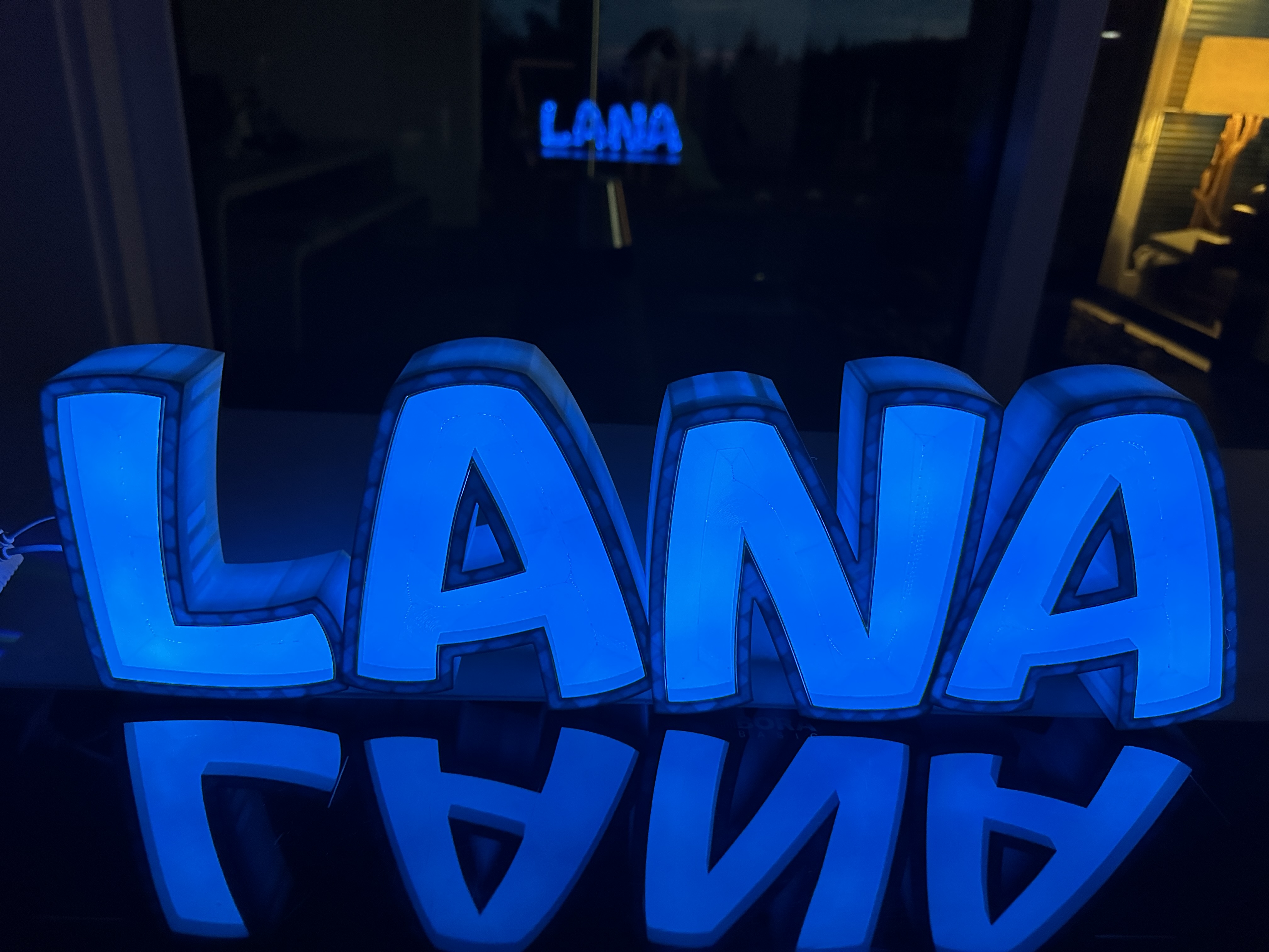 LANA LED- Namenslampe (Name lamp)