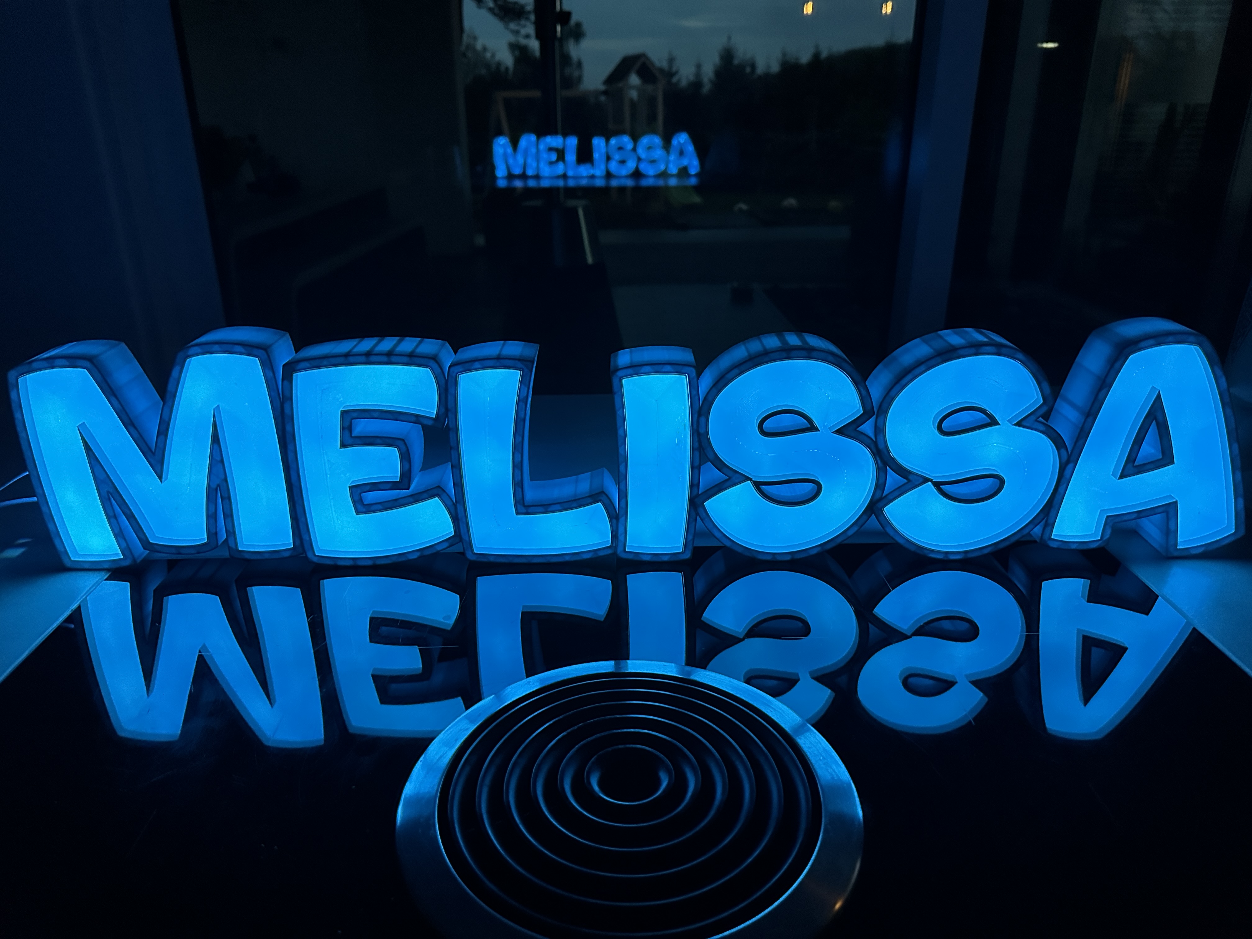 MELISSA LED- Namenslampe (Name lamp)
