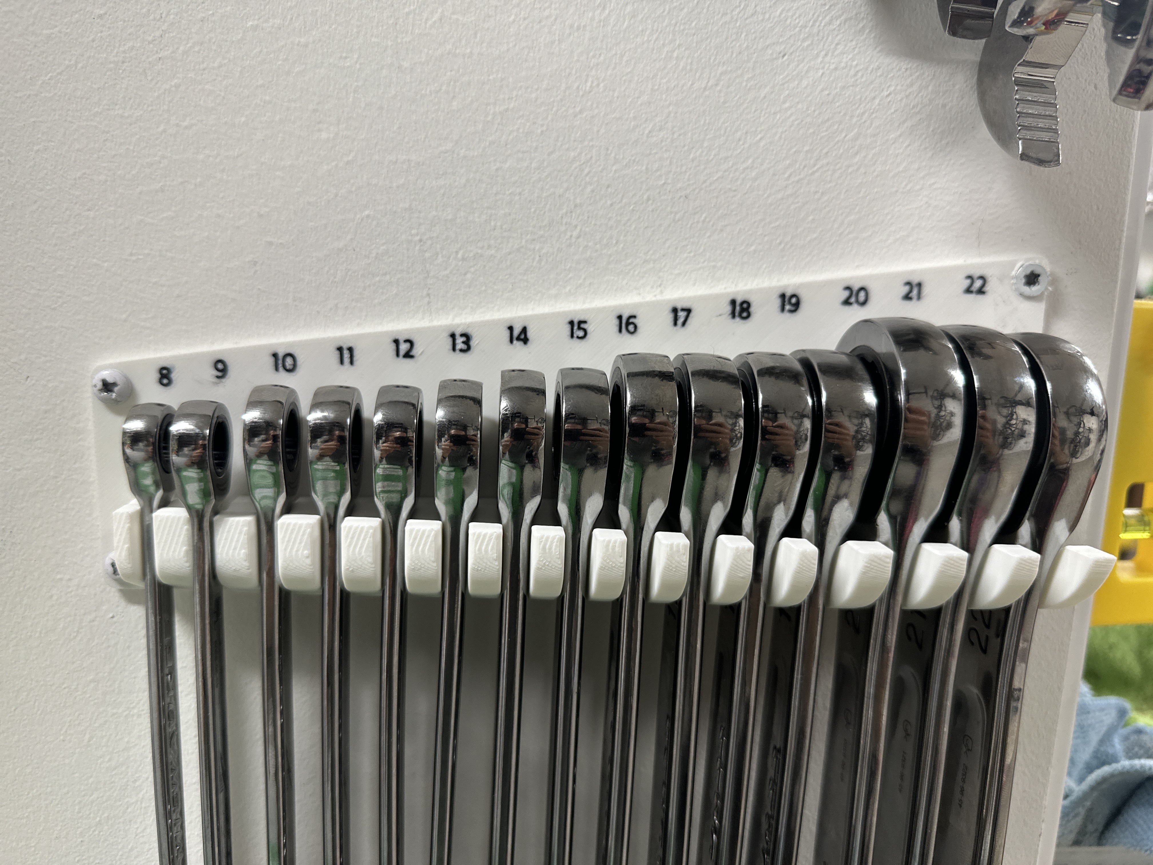 Wall Holder for Milwaukee 15pc Wrench Sets
