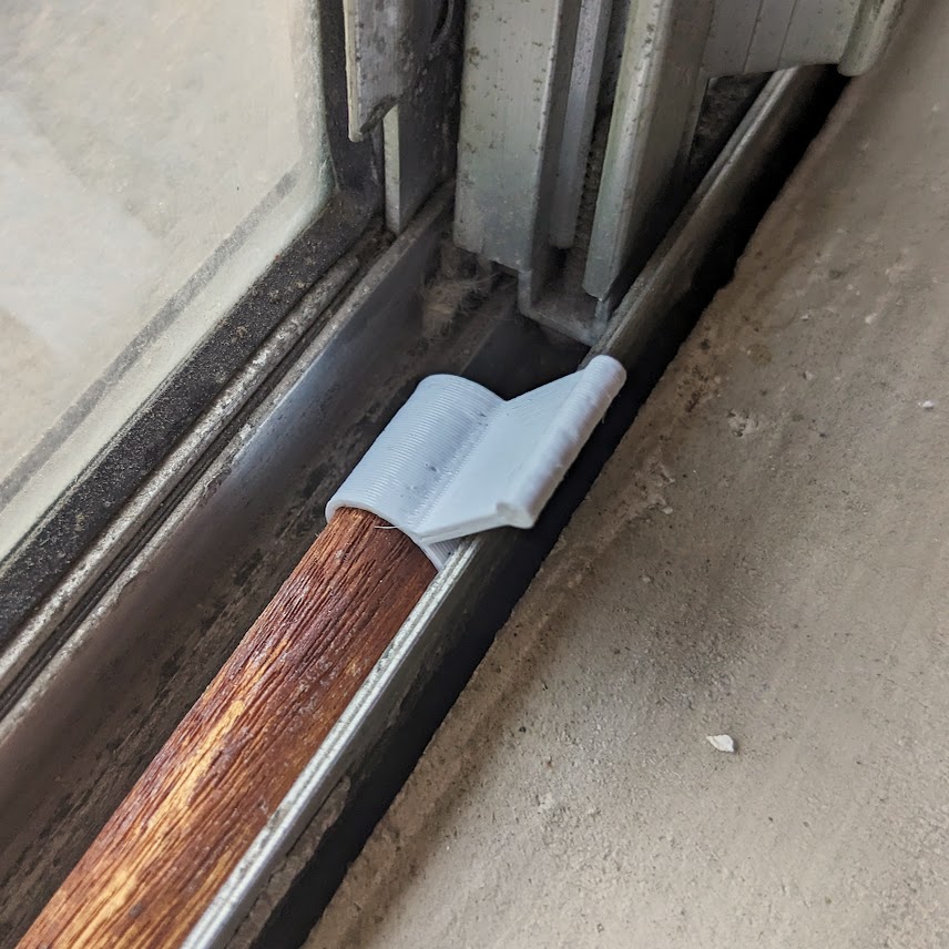 Window Security Dowel Tab (Parameterized w/OpenScad) by IvyMike ...