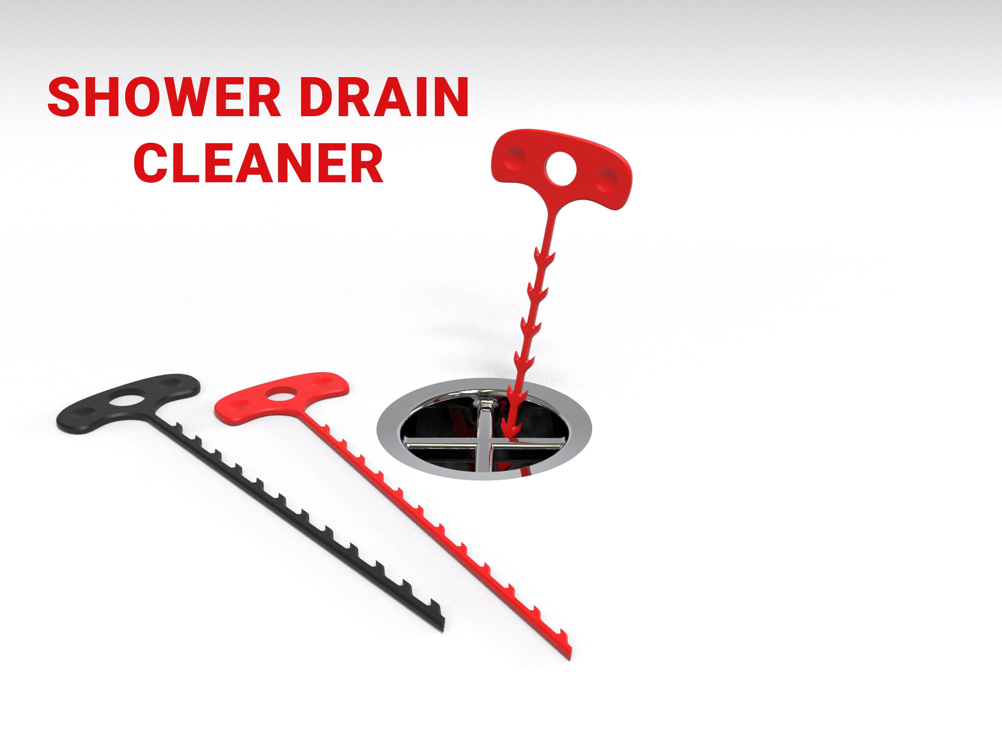 Shower Drain Cleaner / Snake - Hair Remover Tool