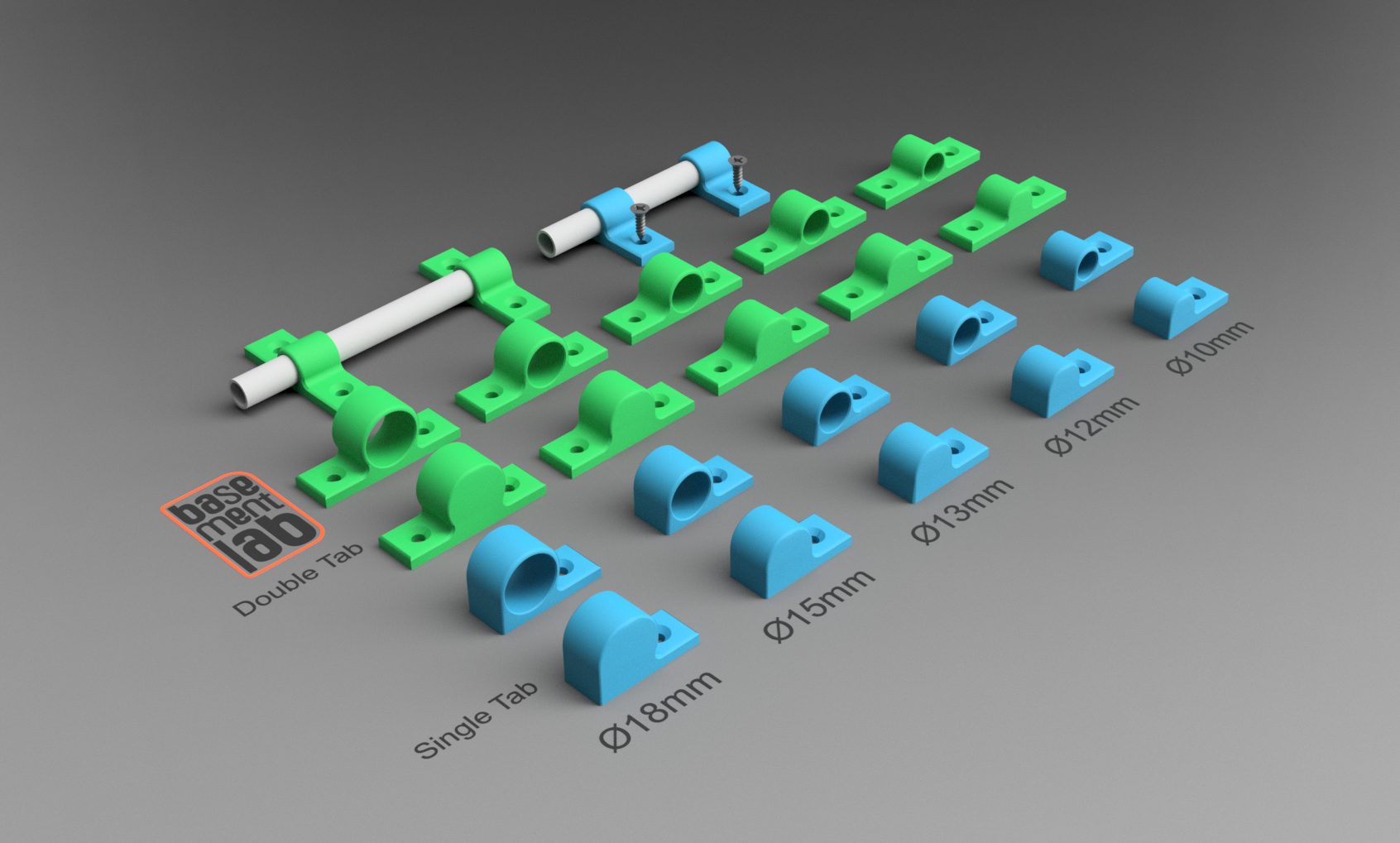 Offset Flange Pipe & Fittings Ø 10 / 12 / 13 / 15 / 18mm Collection