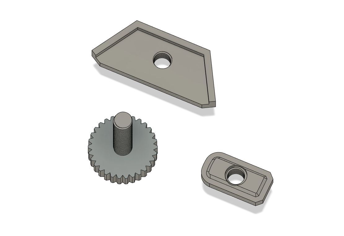 Hextraction Integrated Foot with Easier Print Tolerances