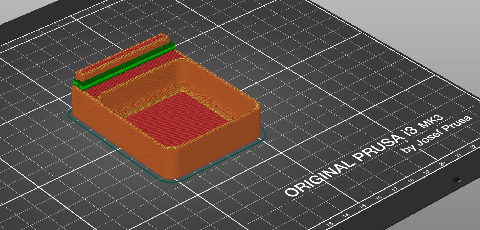 Temperature hanger for Govee H5101 in a Lack enclosure.