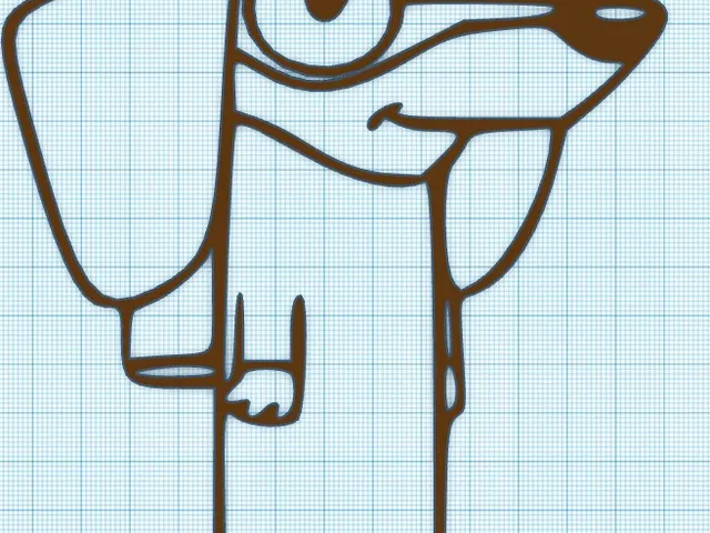 SNICKERS - BLUEY-WALL ART
