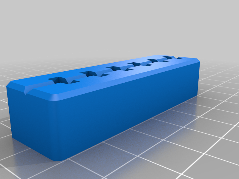 Custom Bench Vise Jaw Pad for 2.5inch Vise by Simply Maker Download free STL model