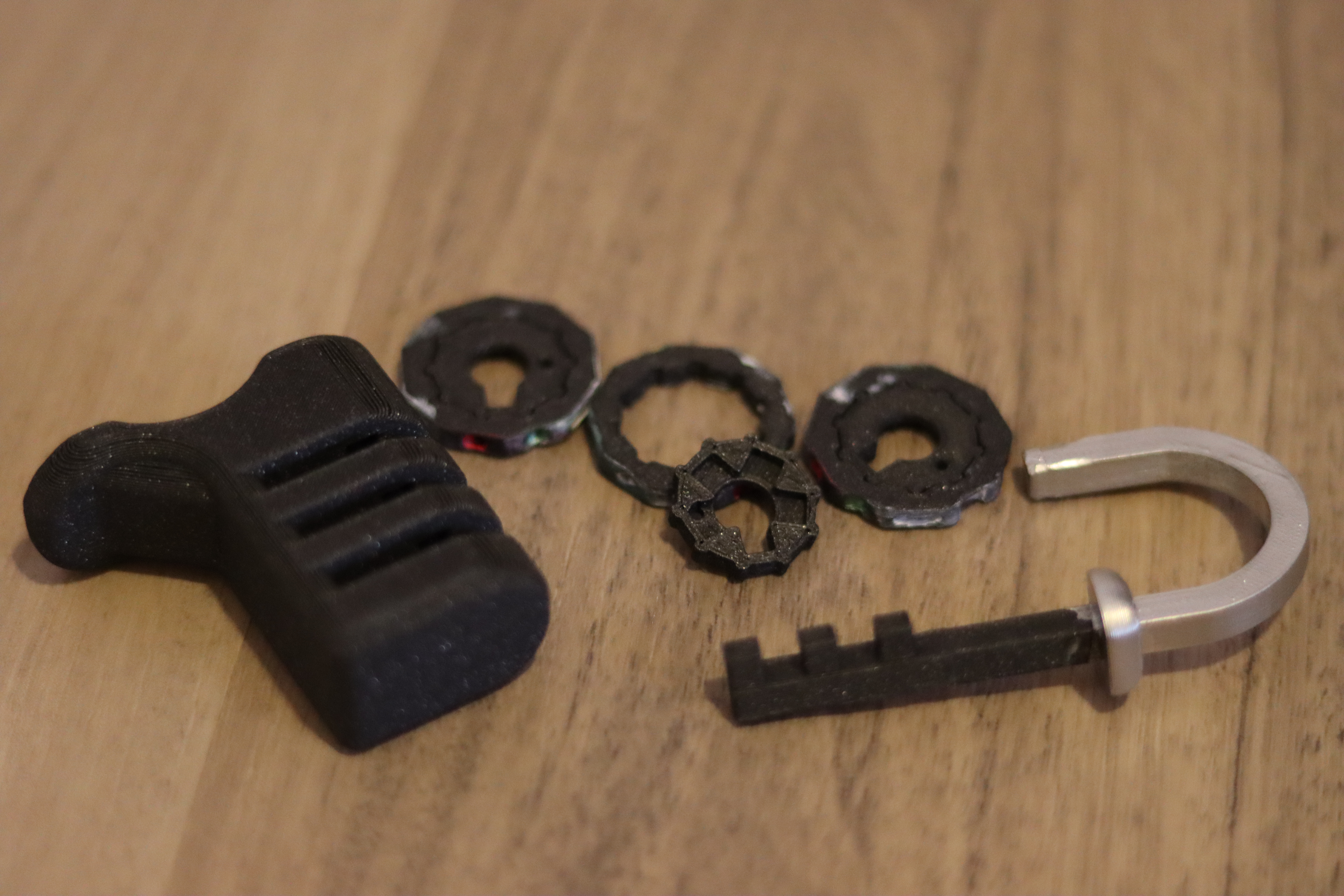 Miniatura 2 do modelo 3D Combination Dial Lock