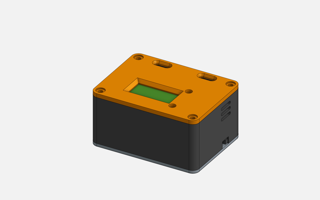 Miniatura 3 do modelo 3D Mini Volt-Amp Meter Enclosure