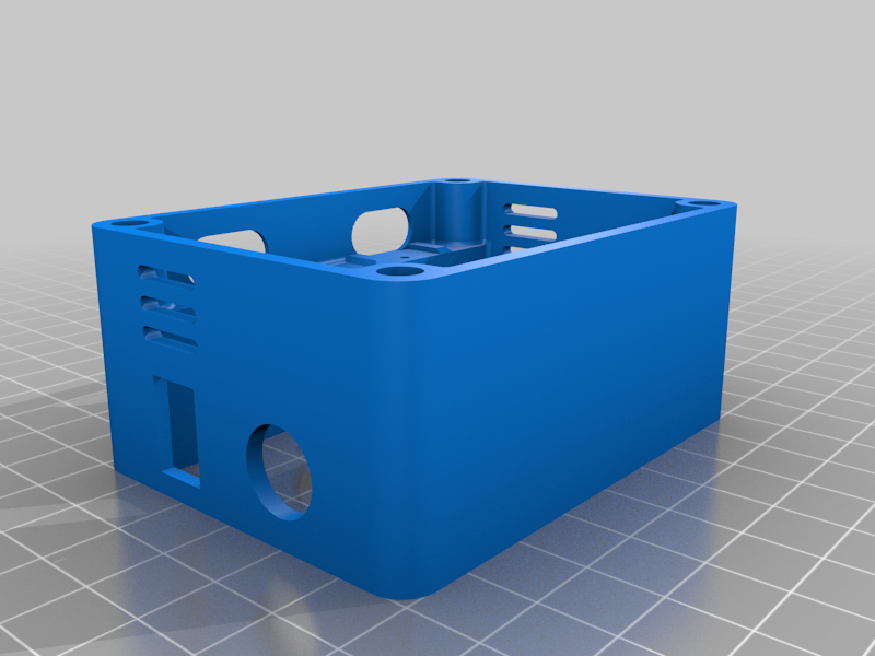 Miniatura 4 do modelo 3D Mini Volt-Amp Meter Enclosure