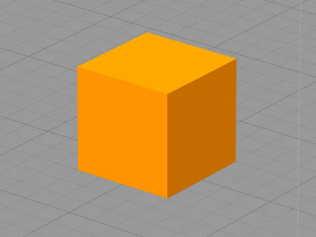 Should be a 20x20x20mm cube
