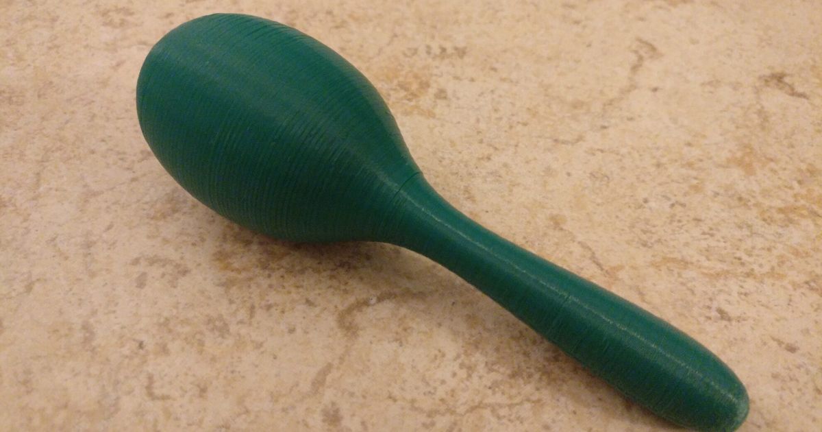 Small maracas by Simone Rossetto Download free STL model