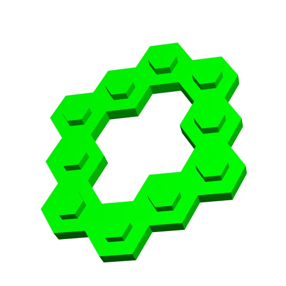 43 Piece STEM Brix Set (hexabricks) — miniatura 25