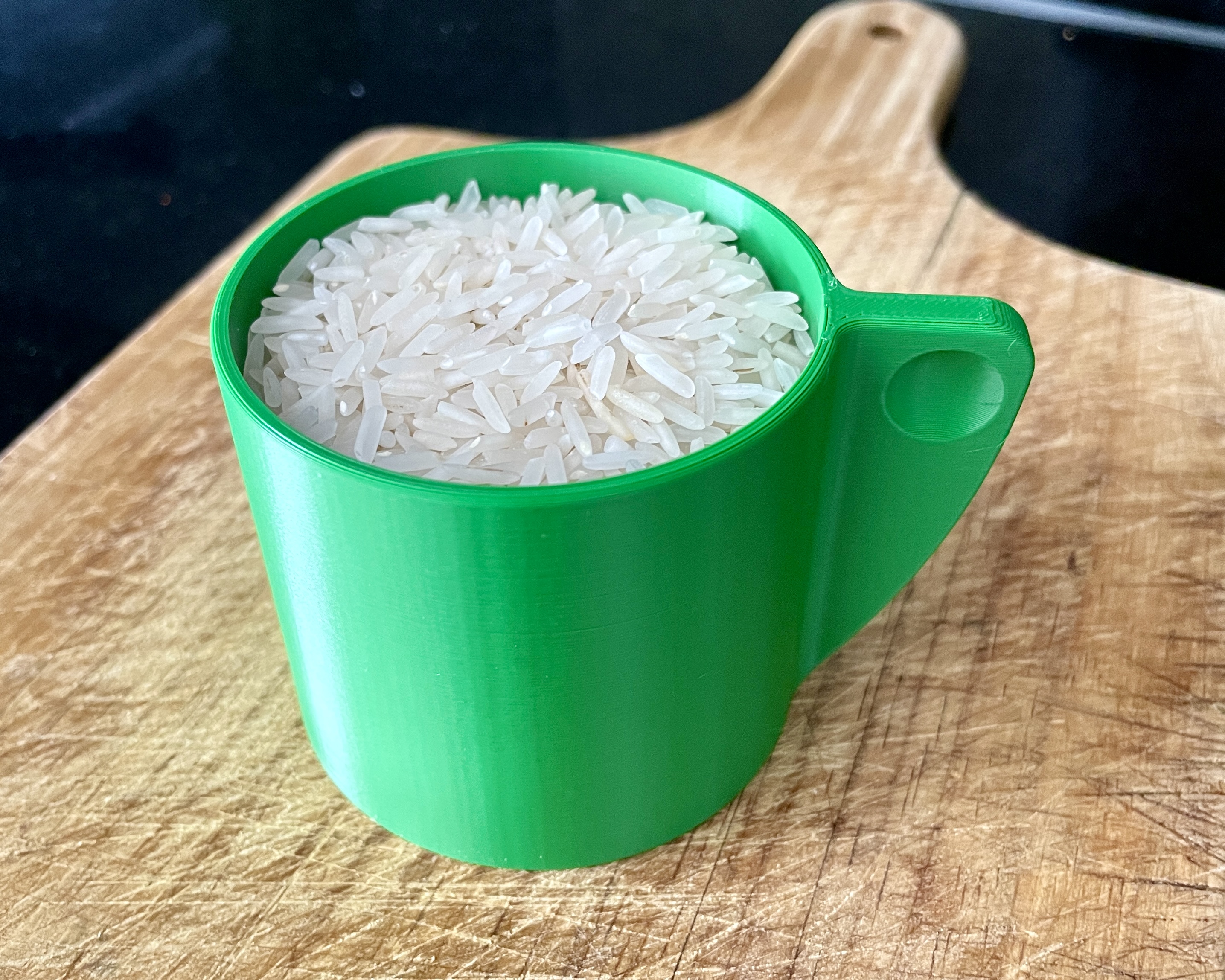 Rice measuring cup by Christian Englmeier