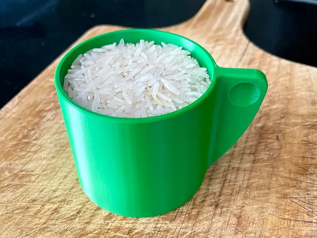 Rice measuring cup