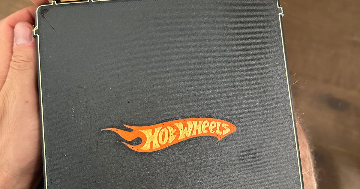 Hot Wheels Carrying Case w/ Logo & Handle by Jonathan Levi