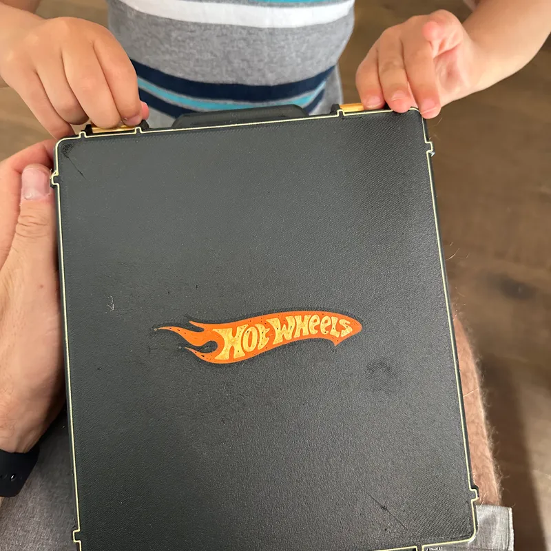 Hot Wheels Carrying Case w/ Logo & Handle by Jonathan Levi