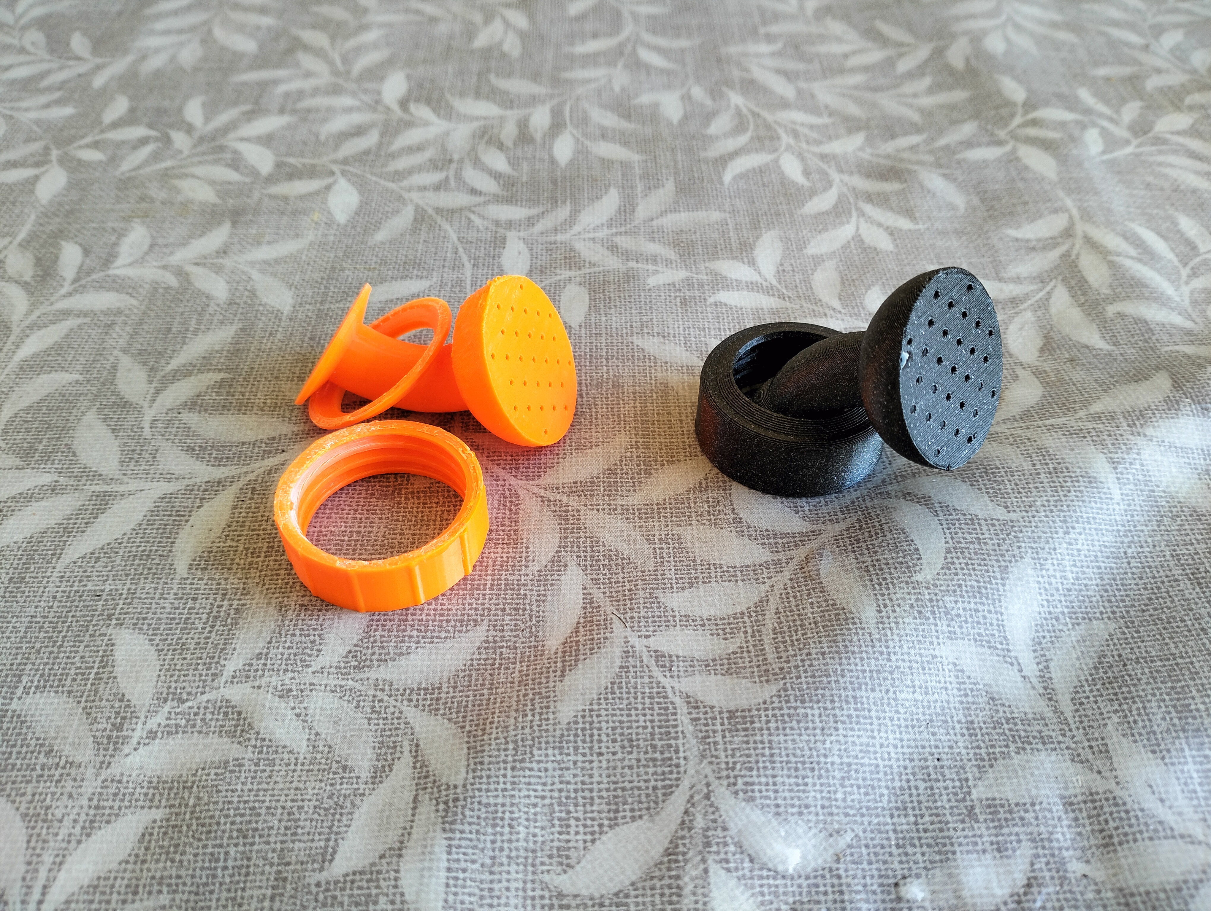 Watering bottle cap