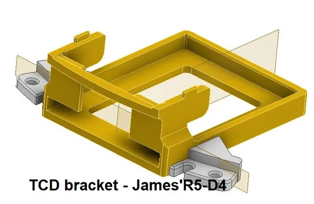 TCD bracket [curved] & Utility Arm socket screen